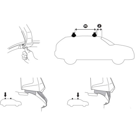 Kit De Anclaje Thule 145056