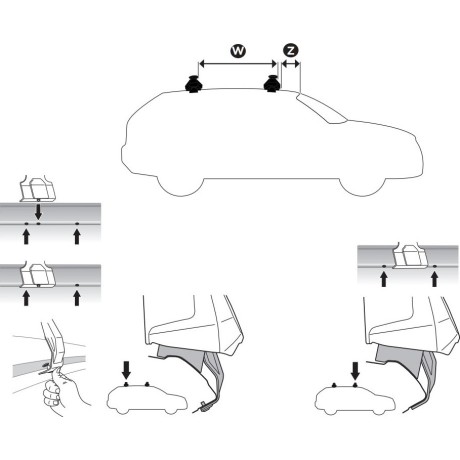 Kit De Anclaje Thule 145101