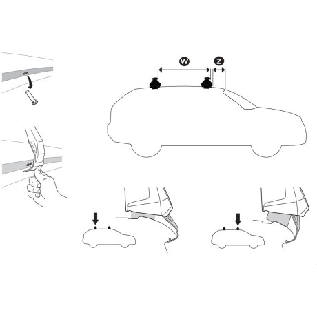 Kit De Anclaje Thule 145029