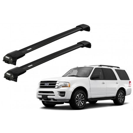 Barras Thule FORD Expedition 10-17 RE / EDGE Flush Black