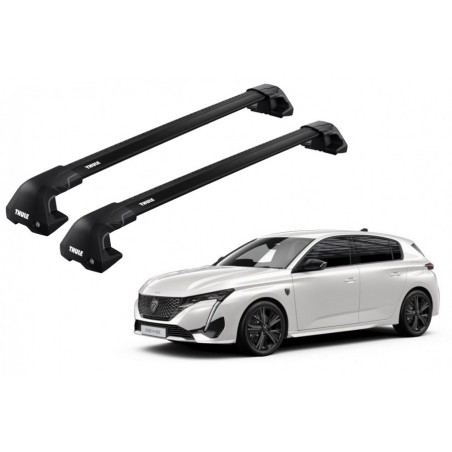 Barras Thule PEUGEOT 308 22- TN / EDGE Flush Black