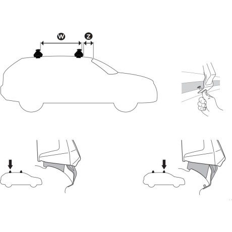 Kit De Anclaje Thule 145113