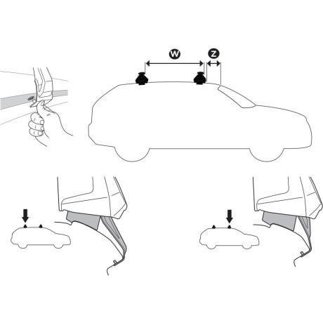 Kit De Anclaje Thule 145155