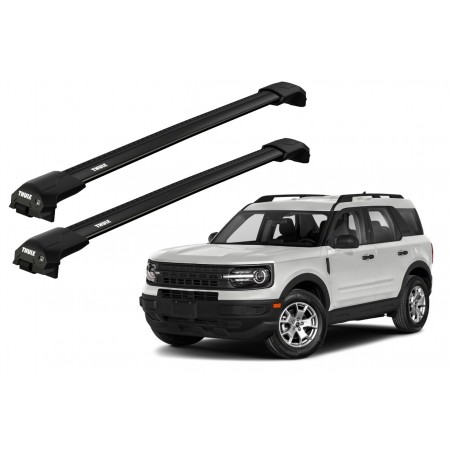 Barras Thule FORD Bronco Sport 21- RE / EDGE Flush BLACK