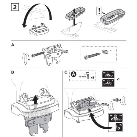 Kit De Anclaje Thule 183124