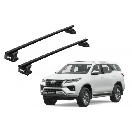 Barras Thule TOYOTA Fortuner | Squarebar Evo 16- Ra