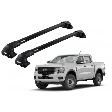 Barras Thule FORD Ranger 23- TN / EDGE Flush BLACK