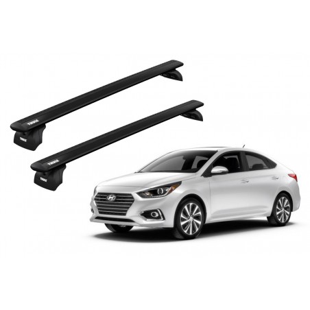 Barras Thule HYUNDAI Accent 12-17 PF / WingBar Black