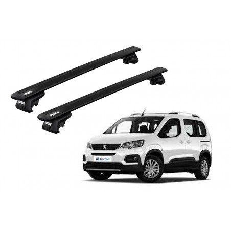 Barras Thule PEUGEOT Rifter 19- RE / WingBar EVO Black