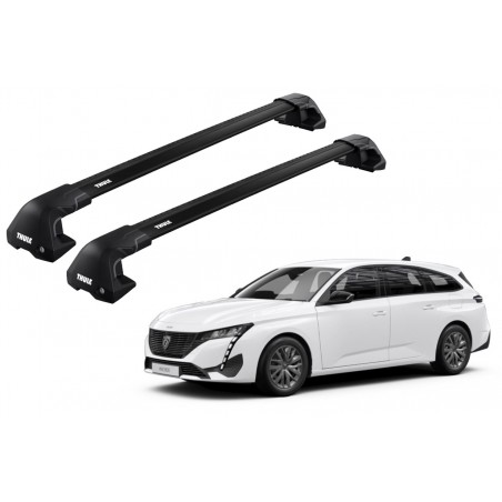 Barras Thule PEUGEOT 308 SW 22- TN / EDGE Flush Black