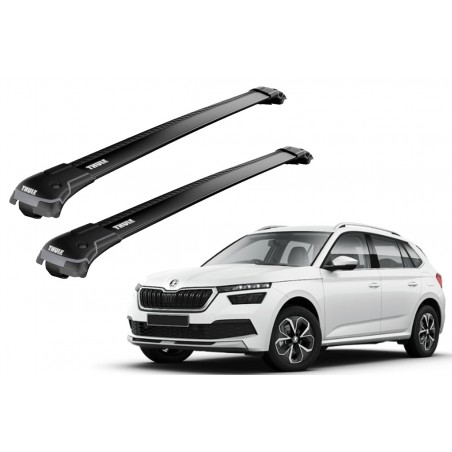 Barras Thule SKODA Kamiq 20- RE / WingBar EDGE Black