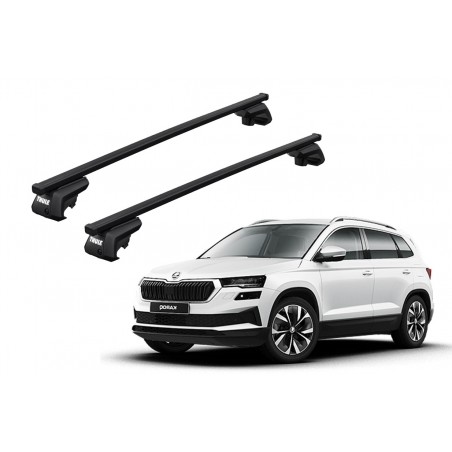 Barras Thule SKODA Karoq 18- RE / SquareBar EVO