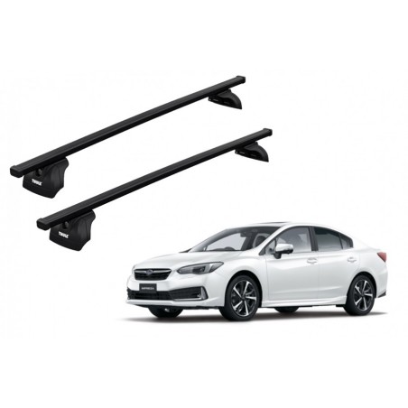 Barras Thule SUBARU Impreza 17-22 TN / WingBar EVO Black