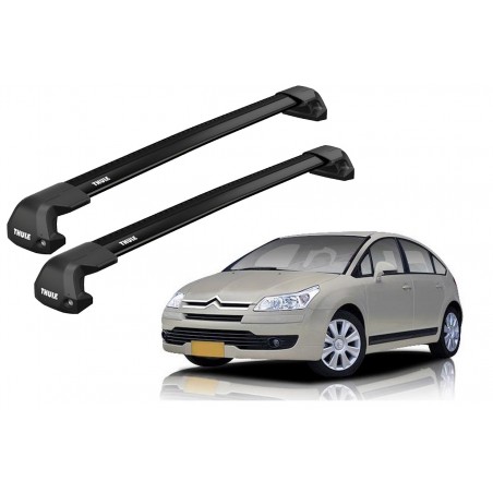 Barras Thule CITROEN C4 05-09 PF / EDGE Flush Black