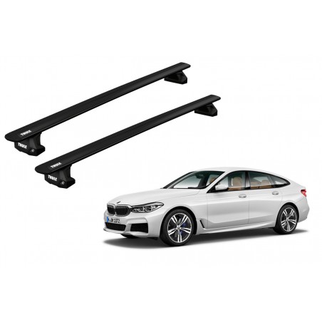 Barras Thule BMW 6-Series Gran Turismo (G32) 18- PF / WingBar EVO Black