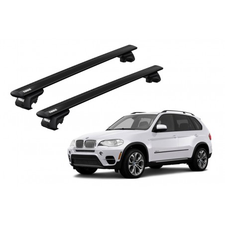 Barras Thule BMW X5 08-13 RE / WingBar EVO Black