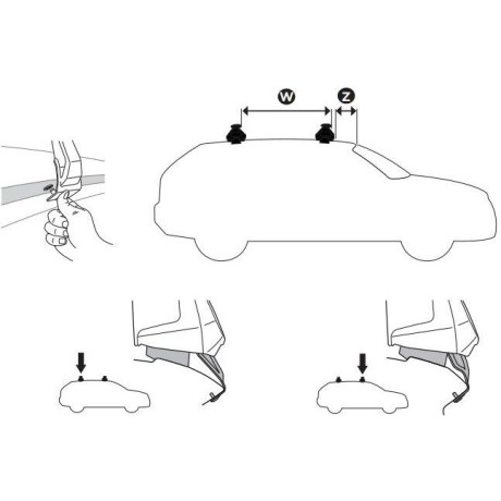 Kit de Anclajes Thule 145327