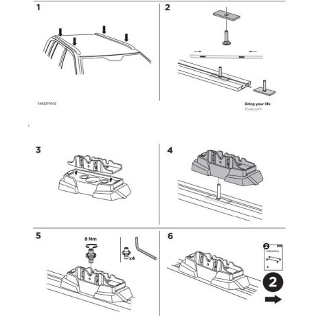 Kit de AnclajesThule 187004