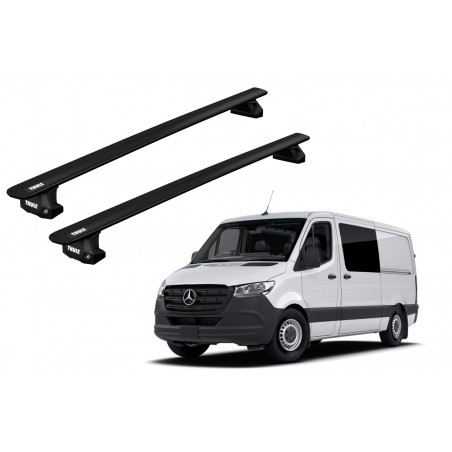 Barras Thule MERCEDES BENZ Sprinter H1 06- PF / Wing EVO BK