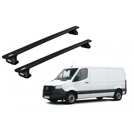 Barras Thule MERCEDES BENZ Sprinter H2 06- PF / Wing EVO BK