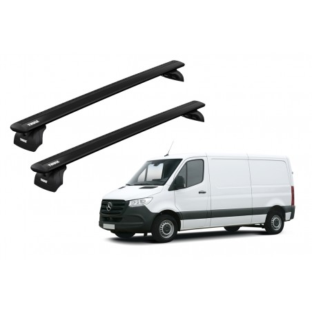 Barras Thule MERCEDES BENZ Sprinter H2 06- TP / Wing Black