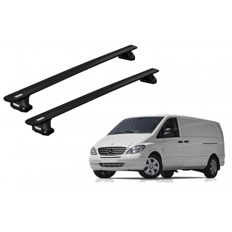 Barras Thule MERCEDES BENZ Viano 04-14 PF / Wing EVO BK