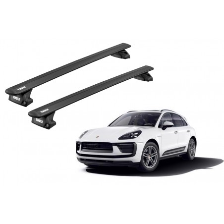 Barras Thule PORSCHE Macan 14-23 RA / WingBar EVO BLACK