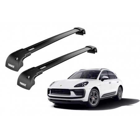 Barras Thule PORSCHE Macan 14-23 RA / WingBar EDGE Black