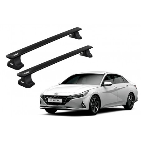 Barras Thule HYUNDAI Elantra 16-21 TN / WingBar Black