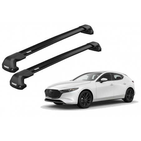 Barras Thule Mazda 3 19- PF / EDGE Flush BLACK