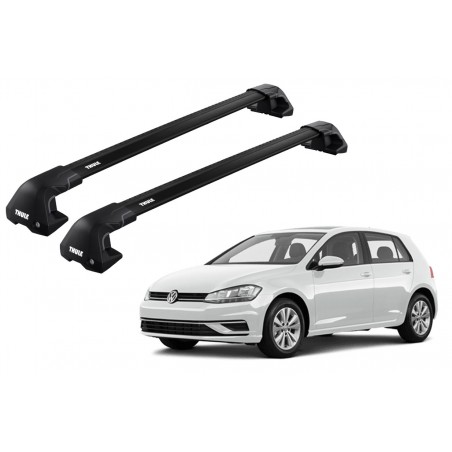 Barras Thule VOLKSWAGEN Golf 13-19 TN / EDGE Flush Black