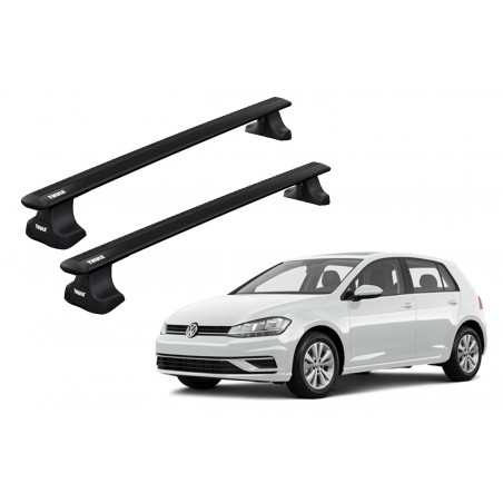 Barras Thule VOLKSWAGEN Golf 13-19 TN / WingBar Black