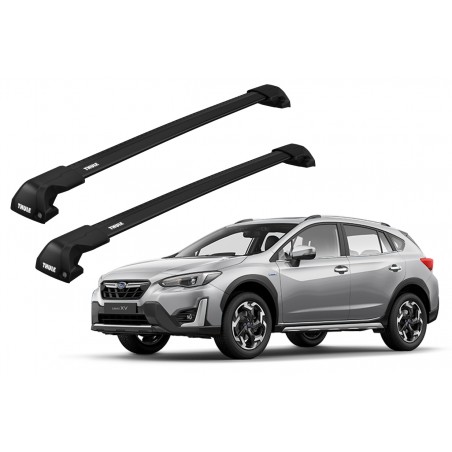 Barras Thule SUBARU XV 19-22 RA / EDGE Flush Black