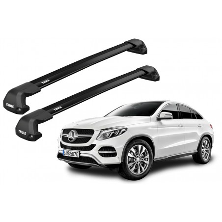 Barras Thule MERCEDES BENZ GLE (C292) 15-19 PF / EDGE Flush Black