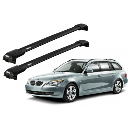 Barras Thule BMW 5-Series Touring 04-10 RE / EDGE Flush Black