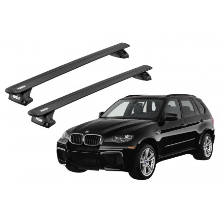 Barras Thule BMW X5 07-13 RA / WingBar EVO Black