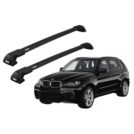 Barras Thule BMW X5 07-13 RA / EDGE Flush Black