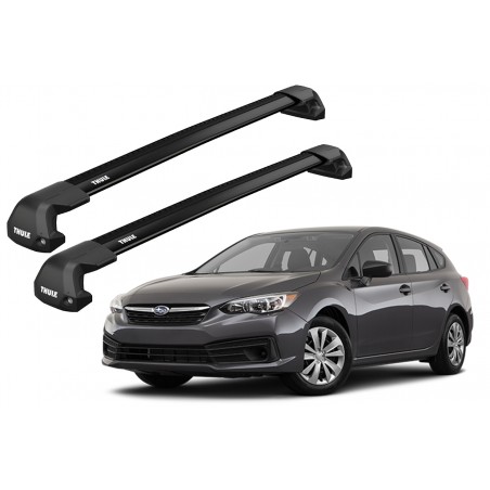 Barras Thule SUBARU Impreza 17- PF / EDGE Flush Black