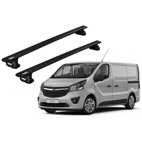 Barras Thule OPEL Movano 10-21 PF / Wing EVO BK