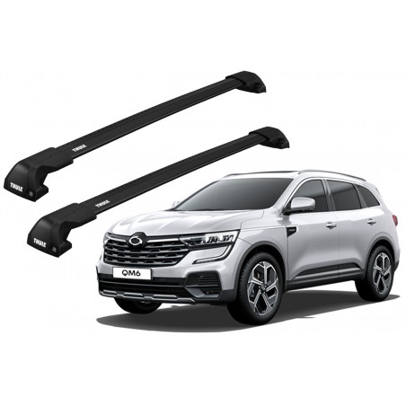 Barras Thule RENAULT Samsung QM6 17- RA / EDGE Flu BK