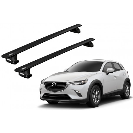 Barras Thule MAZDA 5 04-19 PF / WingBar EVO BLACK