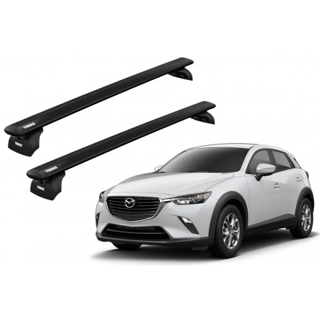 Barras Thule MAZDA 5 04-19 PF / WingBar Black