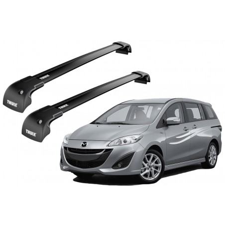 Barras Thule MAZDA Premacy 04-17 PF / WingBar EDGE Black