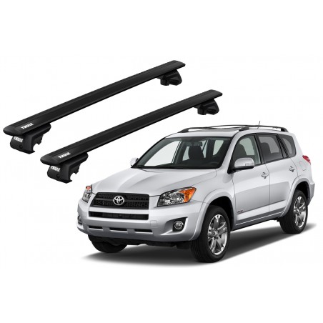 Barras Thule TOYOTA RAV 4 05-12 RE / WingBar EVO Black