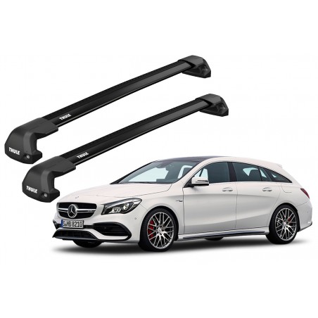 Barras Thule MERCEDES BENZ CLA 15-19 PF / EDGE Flush BLACK