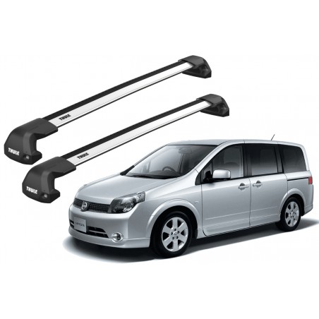 Barras Thule NISSAN Lafesta 11-18 PF / WingBar EVO BLACK / EDGE Flush