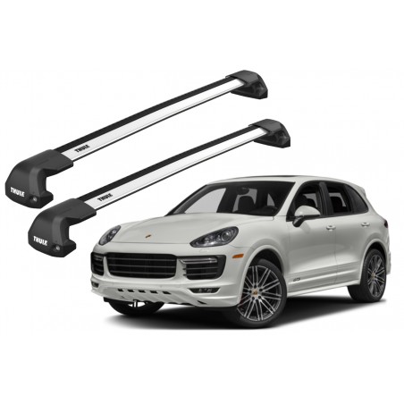 Barras Thule PORSCHE Cayenne 02-09 PF / EDGE Flush