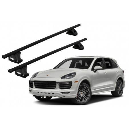 Barras Thule PORSCHE Cayenne 02-09 PF / SquareBar EVO