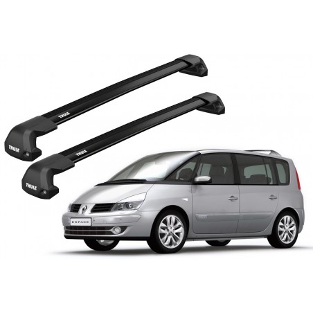 Barras Thule RENAULT Espace 03-15 PF / EDGE Flu BK