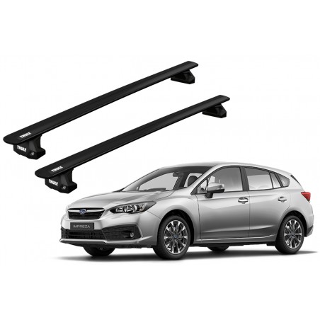 Barras Thule SUBARU Impreza 17-23 PF / WingBar EVO Black